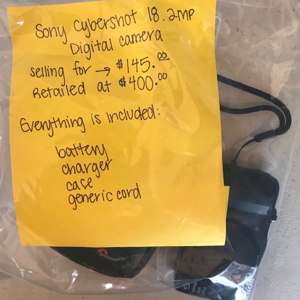 Sony Cybershot Digital Camera